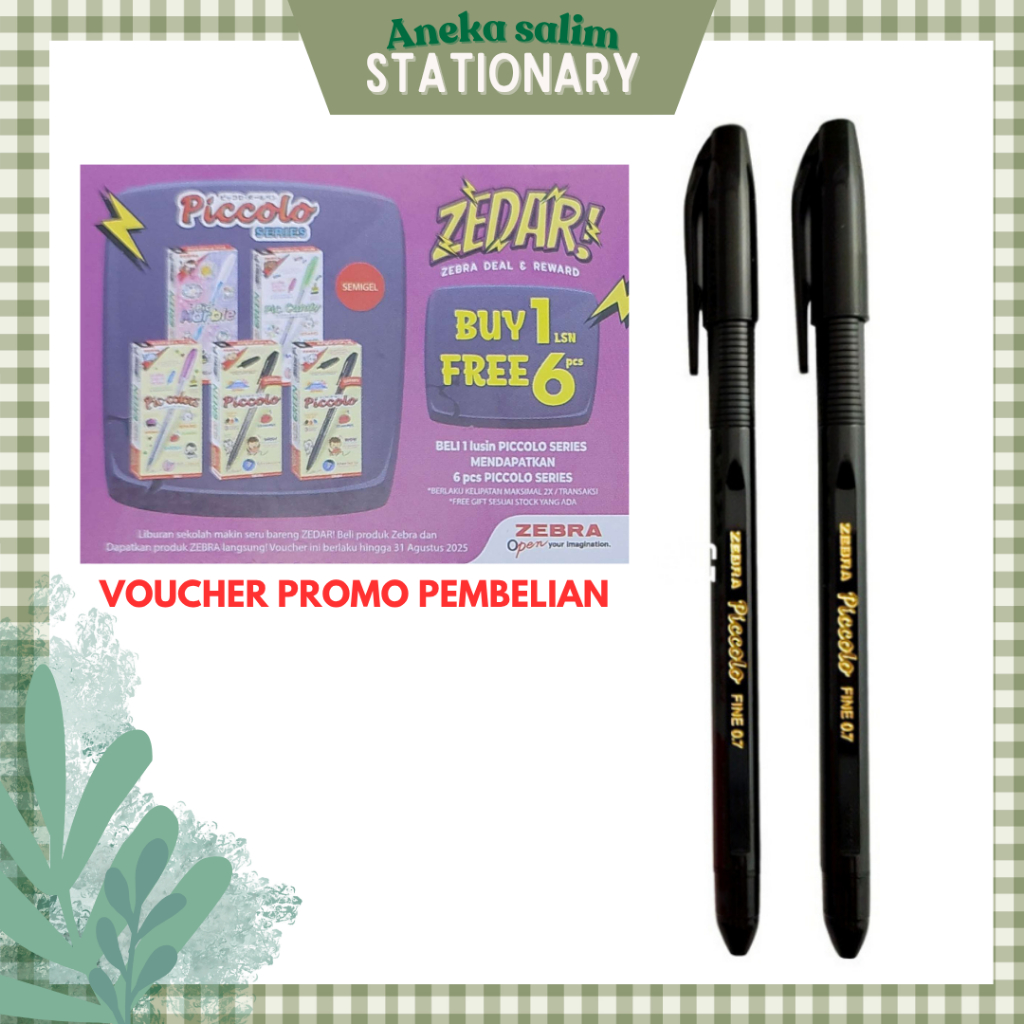 

Anekasalim - Pena Piccolo 0.7MM / 1 Box 12 Pcs