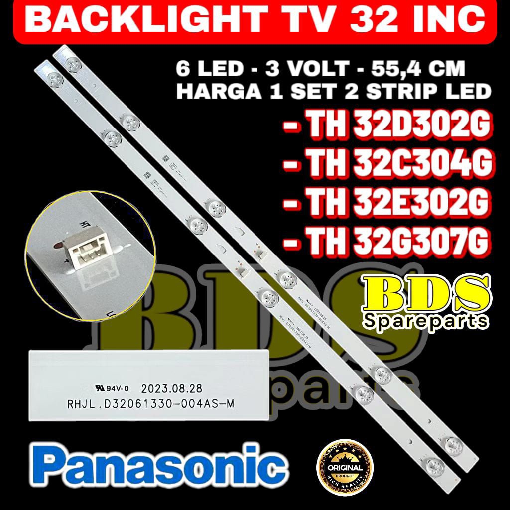 BACKLIGHT TV LED PANASONIC TH-32D302G TH-32C304G TH-32E302G TH-32G307G