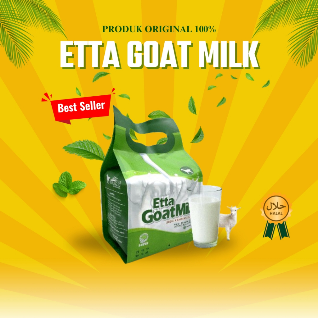 

Etta Goatmilk Original Susu Etawa Bubuk Herbal Bantu Program Hamil & Imun Kuat