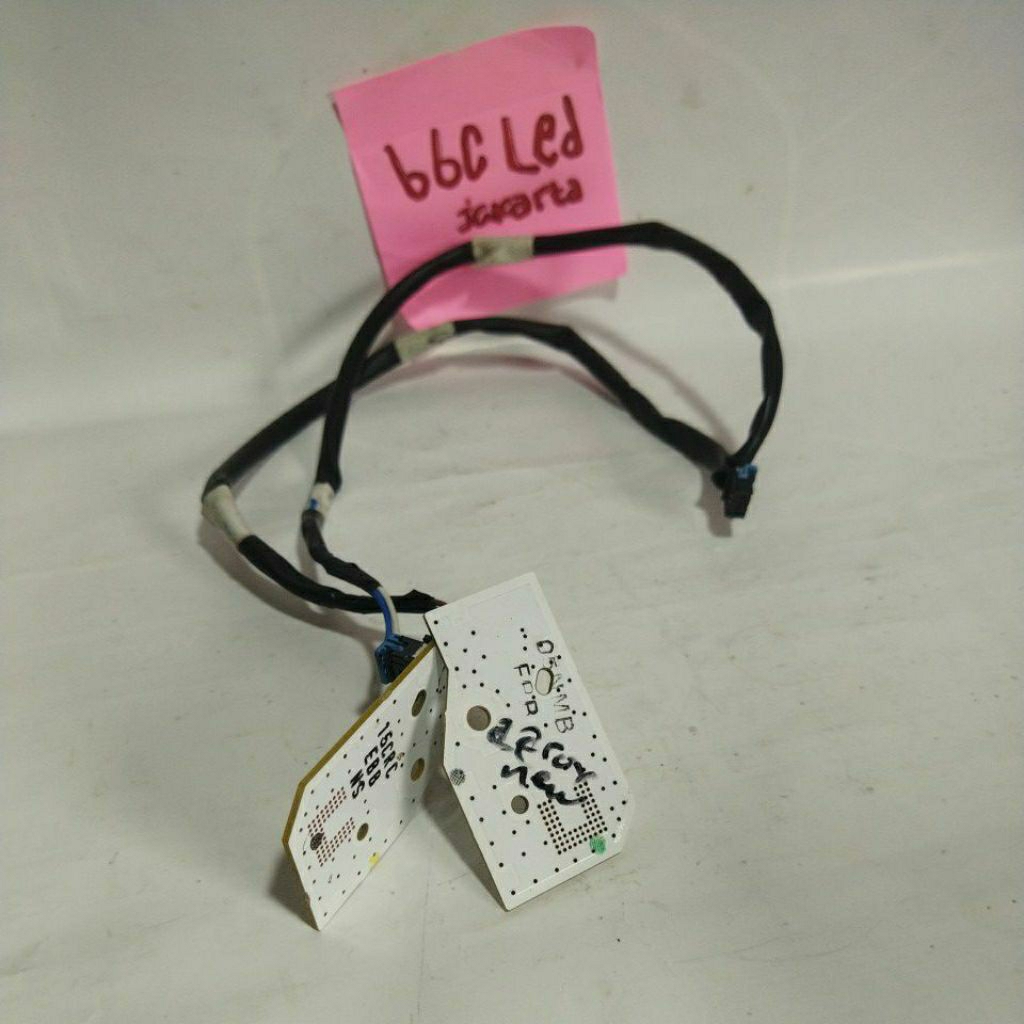Pcb lampu led senja depan motor Aerox New set kabel soket