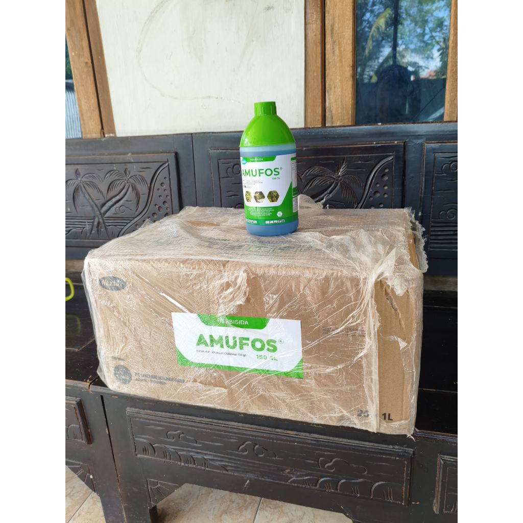 Herbisida Lulangan Amufos 150 SL 1liter isi 20 pcs / 1 dus