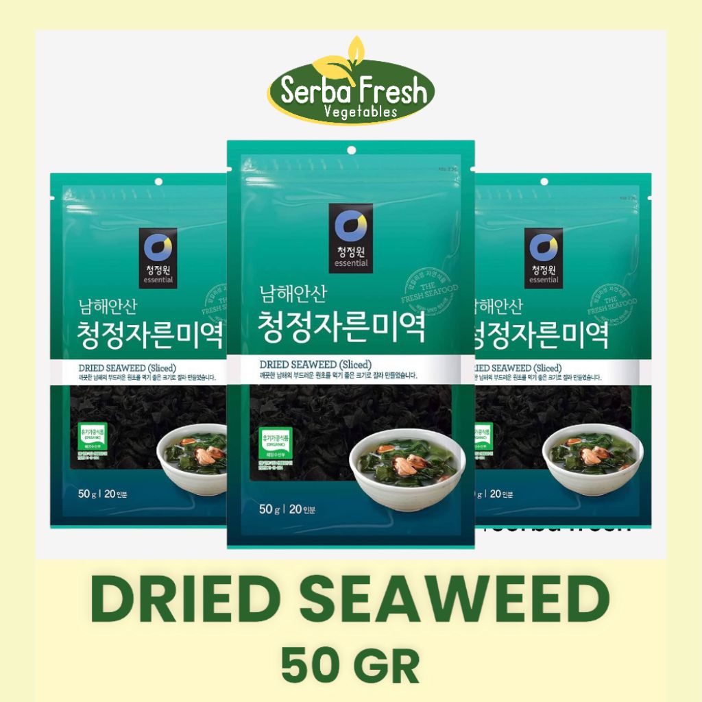 

DRIED SEAWEED - CHUNG JUNG ONE | 50GR | SERBA FRESH