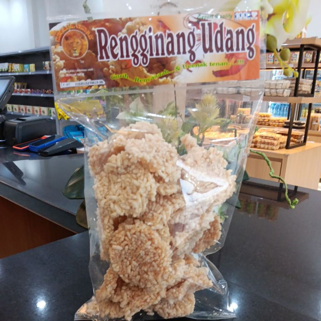 

Rengginang udang Kepala Singa