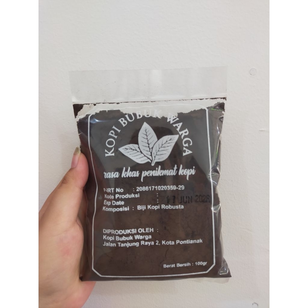 

Kopi Bubuk Warga 100gr Premium