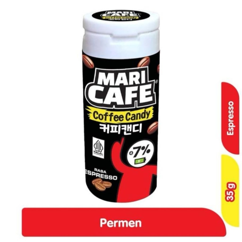 

TERMURAH Mari Cafe Coffee Candy Permen Kopi Rasa Espresso 35 g