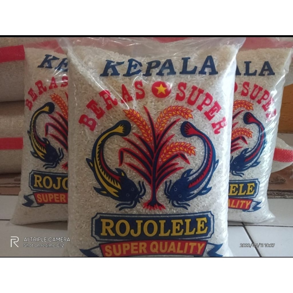 

Beras Rojo lele 5 liter premium berkualitas