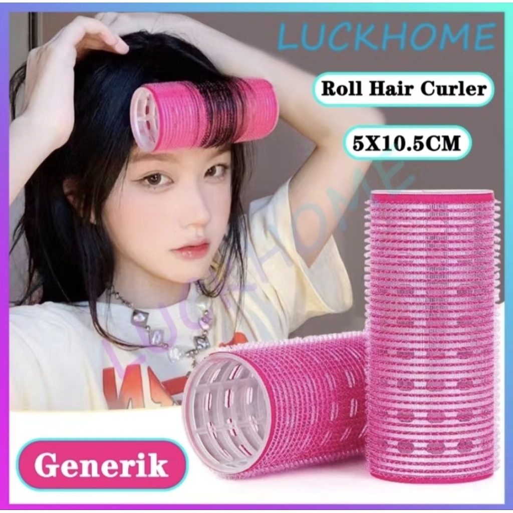 Roll Rambut Besar Ala Korea Rambut Keriting Hair Rollers Roll Rambut Wanita Rol DESKRIPSI PRODUK :Uk