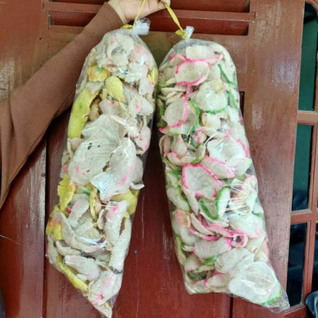 

Khas Kediri Krupuk Bakar Goreng Pasir Kriuk Lezat Krupuk Goreng Wedi