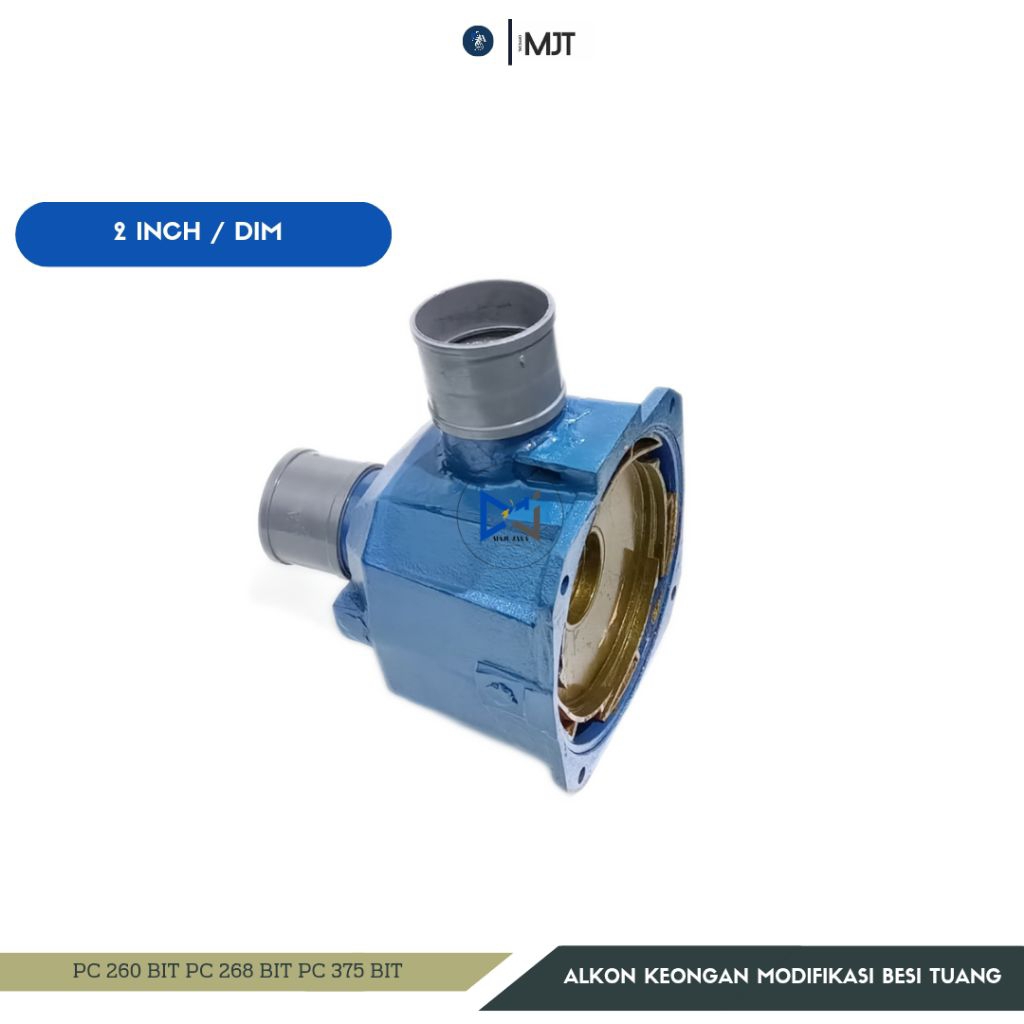 ALKON KEONGAN BESI COR MODIFIKASI 2" INCH UNTUK POMPA AIR JETPUMP