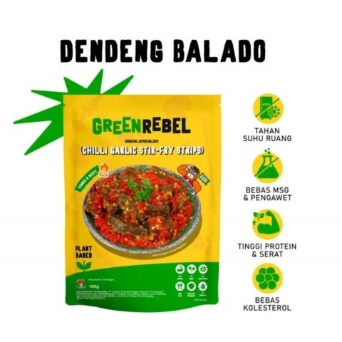 

Chilli Garlic Stir-fry Strips 160gr - Green Rebel