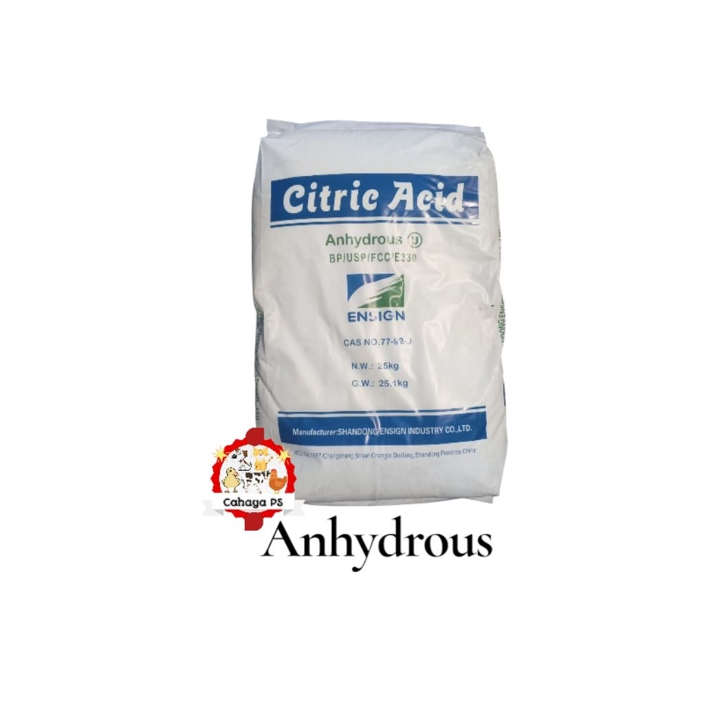 Citric Acid Anhydrous 25 Kg