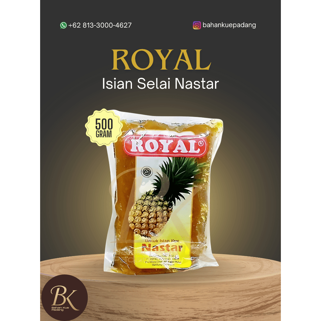Royal Selai Nanas 500 gr – Isian Nastar Premium Siap Pakai