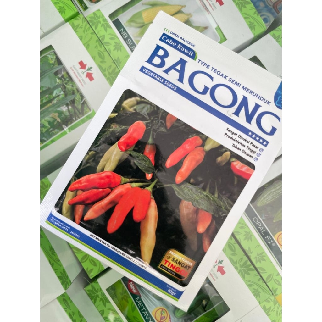 benih cabe rawit unggul Bagong kemasan 10 gram