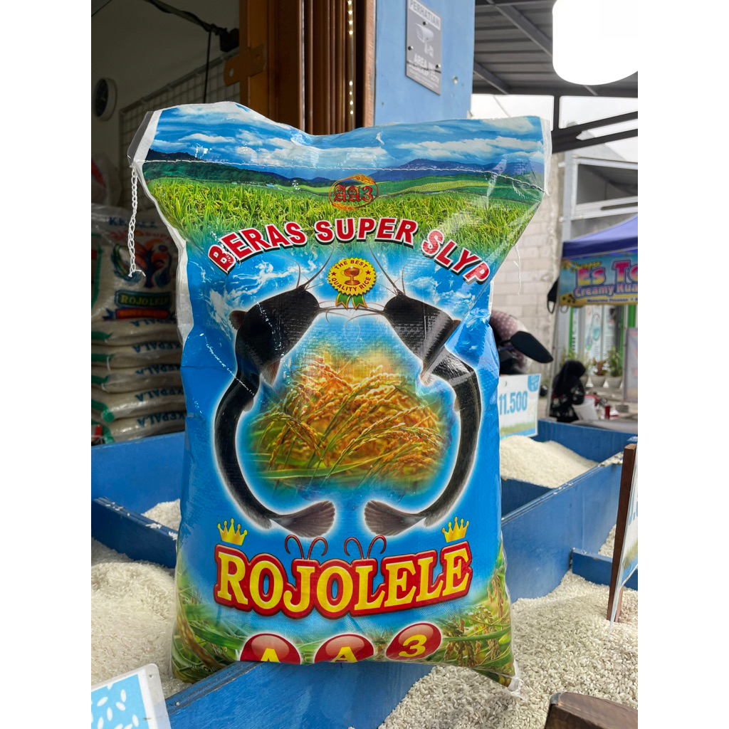 

BERAS SUPER ROJOLELE A3 10KG,KARAWANG