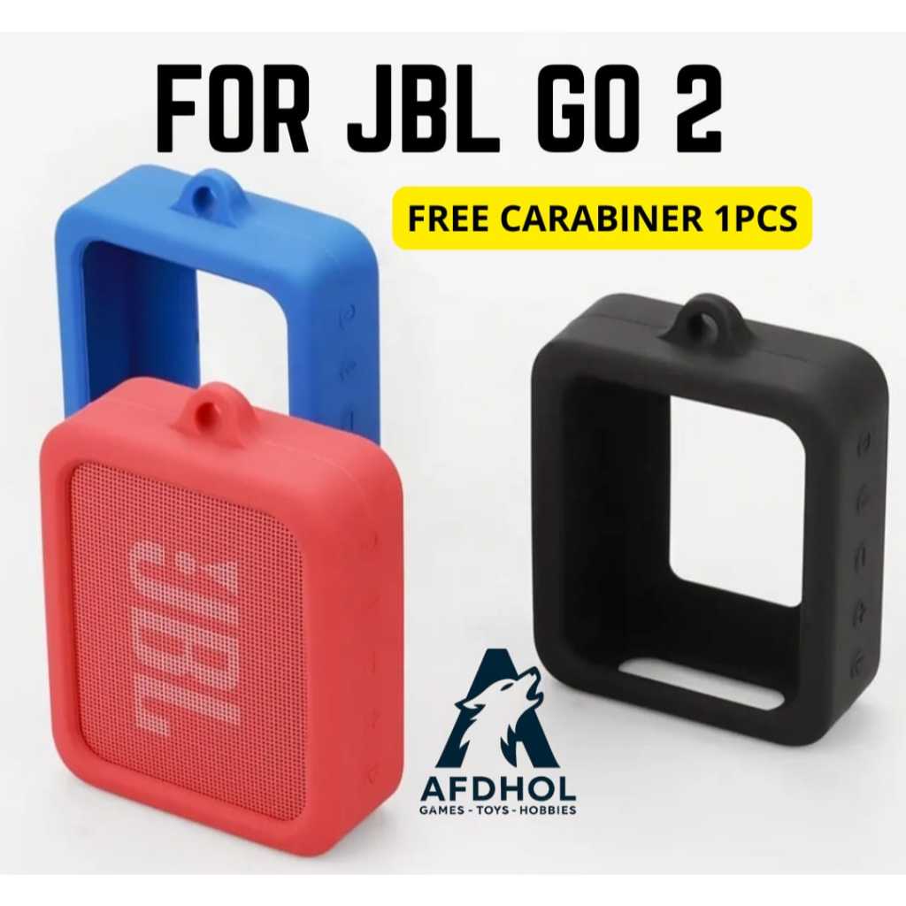 CASE JBL GO 2 GO2 PORTABLE WIRELESS BLUETOOTH SPEAKER BUMPER SOFT CASING COVER SILICONE TRUE WIRELES