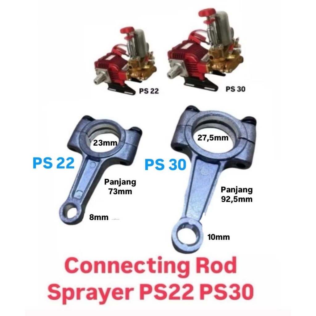 Connecting Rod Power Sprayer PS22 PS30 matrix sumura Conrod