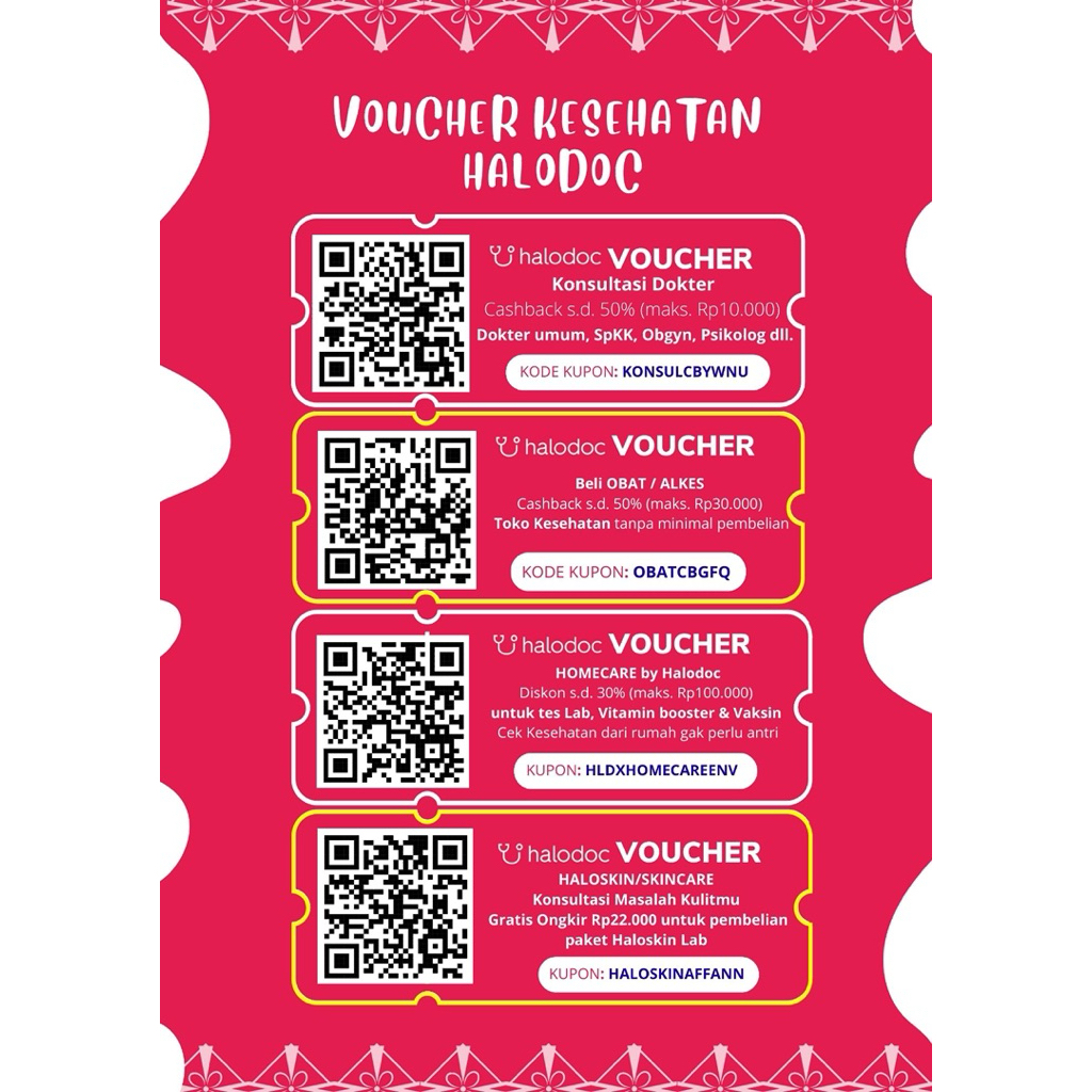 Voucher Kesehatan by Halodoc