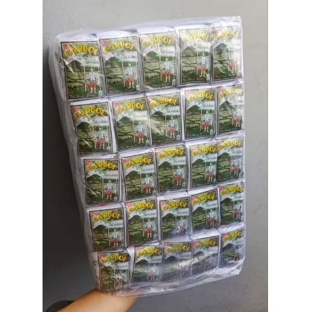 

1 BALL (100pcs) Grosir Teh Gardoe Hijau Tubruk 40gr 10 Press 10 Slop Teh Wangi Khas Solo