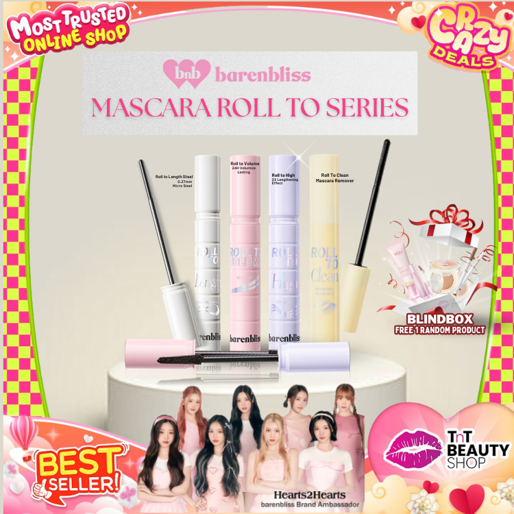 BNB Barenbliss Korean Roll To Volume Mascara Roll To High Mascara 8g Long Lasting | TnT Beauty Shop