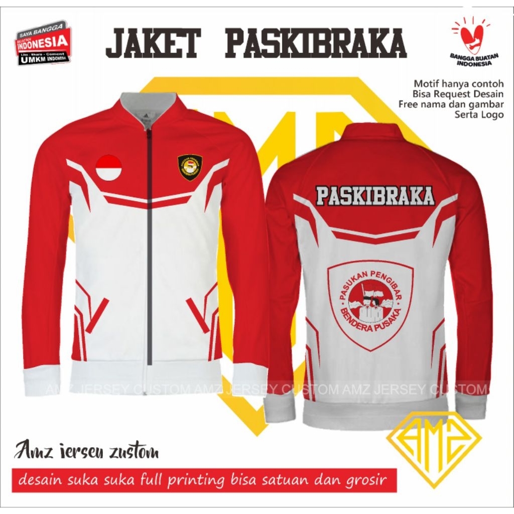Jaket paskibraka custom desain