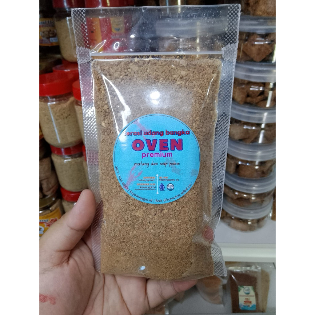 

Terasi Bangka premium bubuk (oven) 100gr /terasi udang wangi gurih