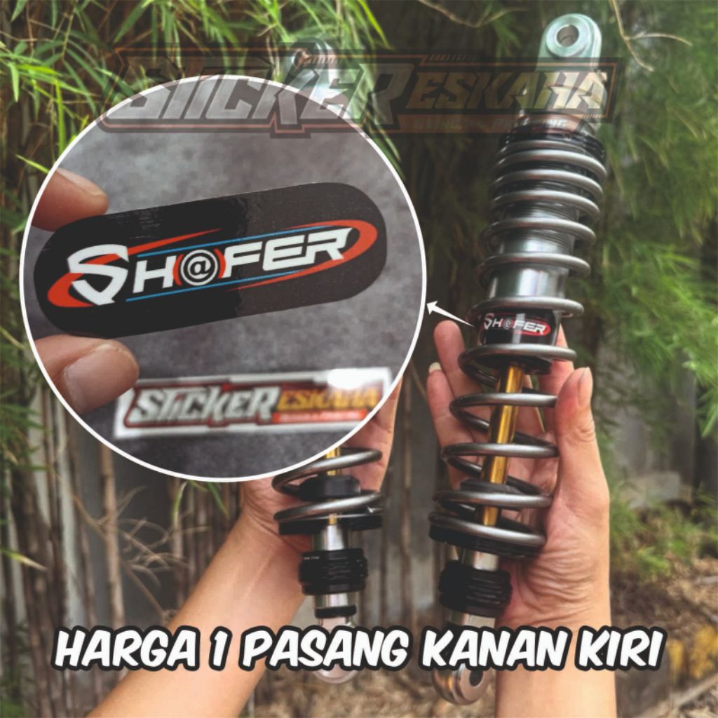 Stiker Skok Shafer Sticker Shock Non Tabung
