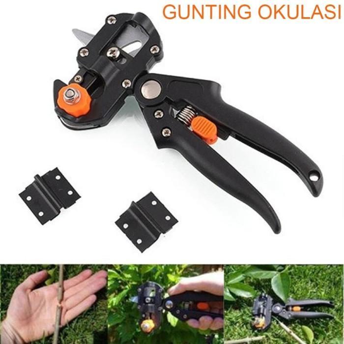 Gunting Grafting Okulasi Stek Sambungan Tanaman Kebon Tool Pruning / Gunting Okulasi Grafting