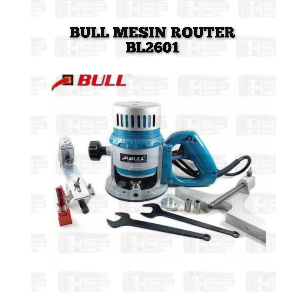 BULL MESIN ROUTER KAYU PROFIL KAYU BL 2601