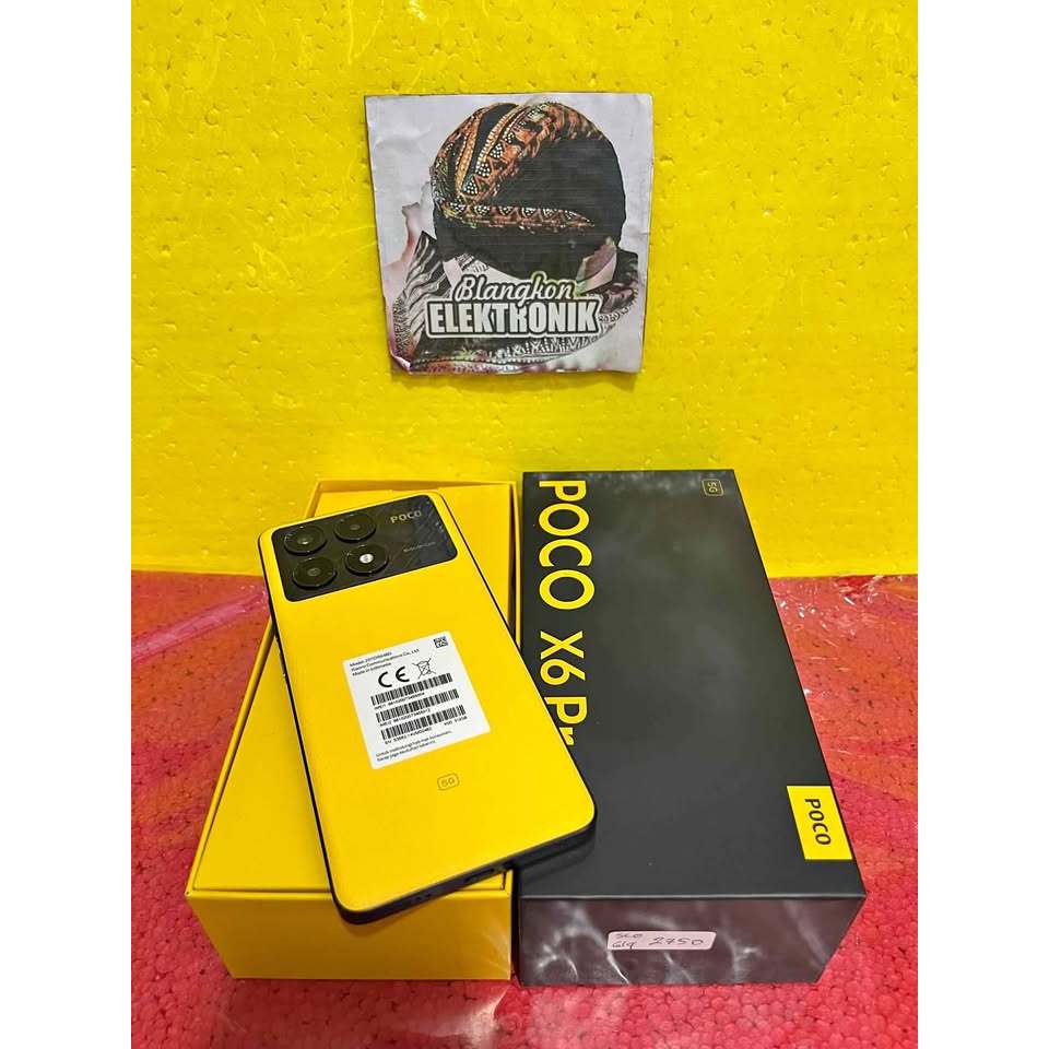 HP POCO X6 PRO 5G/HP POCO GARANSI RESMI/HP POCO BEKAS MURAH