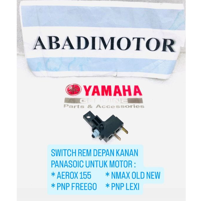 SWITCH REM DEPAN KANAN PANASONIC NMAX NEW PNP NMAX OLD AEROX LEXI FREEGO SWIT BARU ORI YAMAHA