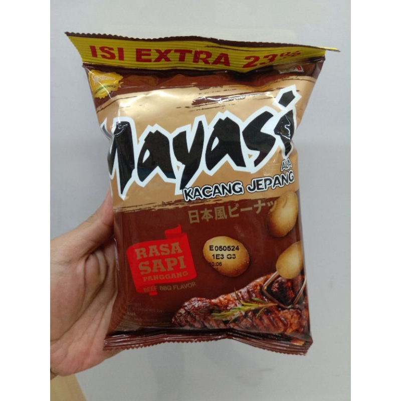 

[oddsolshop] pekanbaru/Mayasi Kacang Jepang 65GR Rasa Sapi Panggang