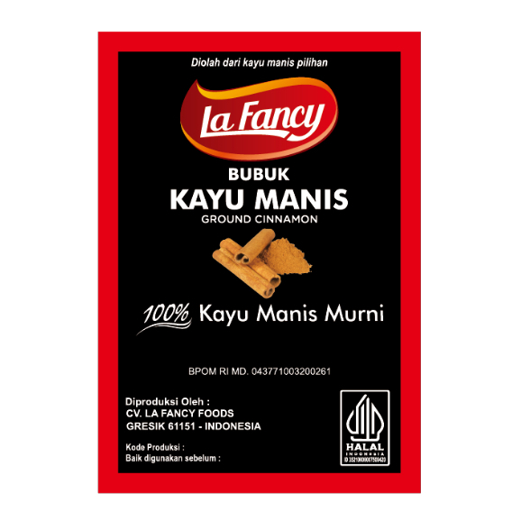 

La Fancy Foods Kayu Manis Bubuk 100% Murni 5g - Renteng