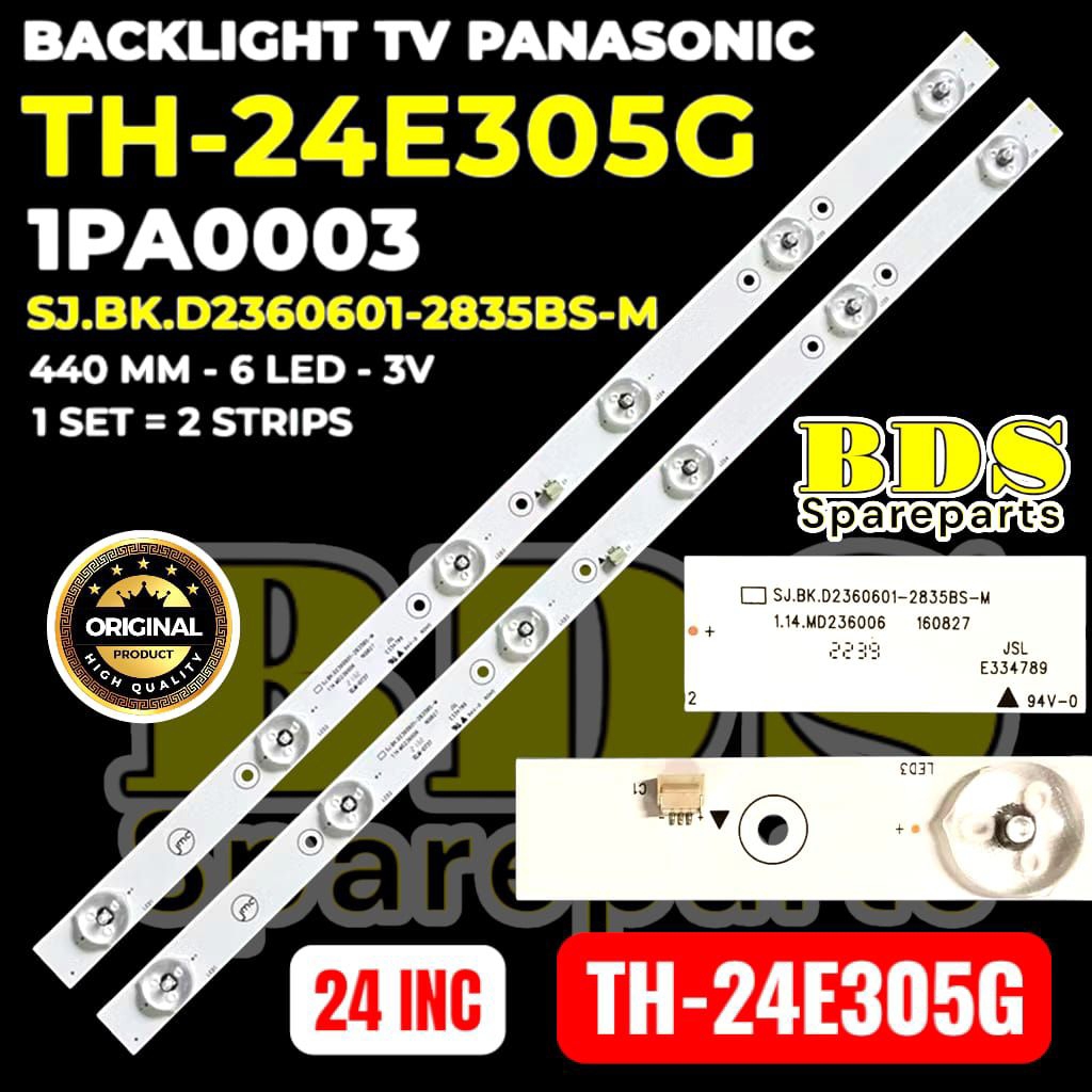 BACKLIGHT TV LED PANASONIC 24 INC TH-24E305G  24E305G