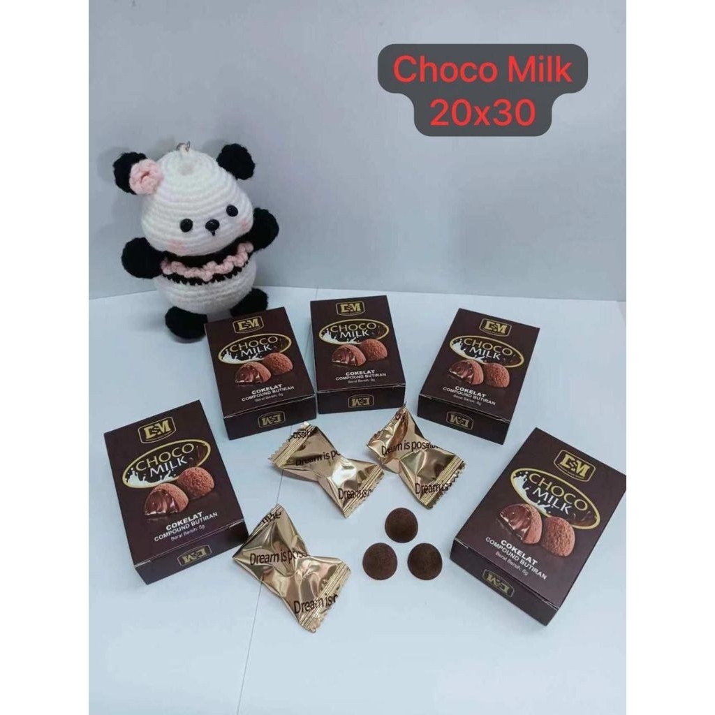 

permen chochomilk panda permen choklat Dsm 30 pcs