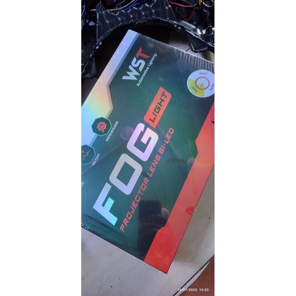 foglamp 3 warna 3" WST