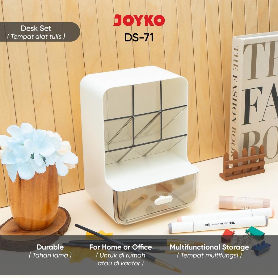 

JOYKO Desk Set Organizer DS-71 Tempat Alat Tulis Meja Multifungsi Tahan Lama