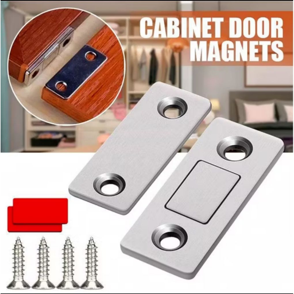 Magnet Penutup Pintu Perekat Lemari Geser Magnet Penutup Pintu Geser Magnet Penutup Jendela Rak Buku