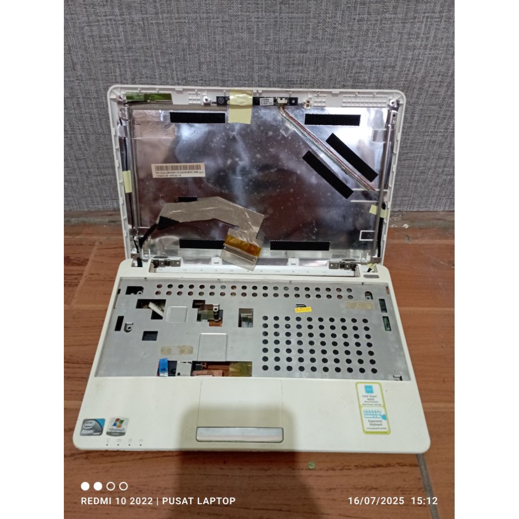 Casing Asus Eee PC 1001PX second mulus