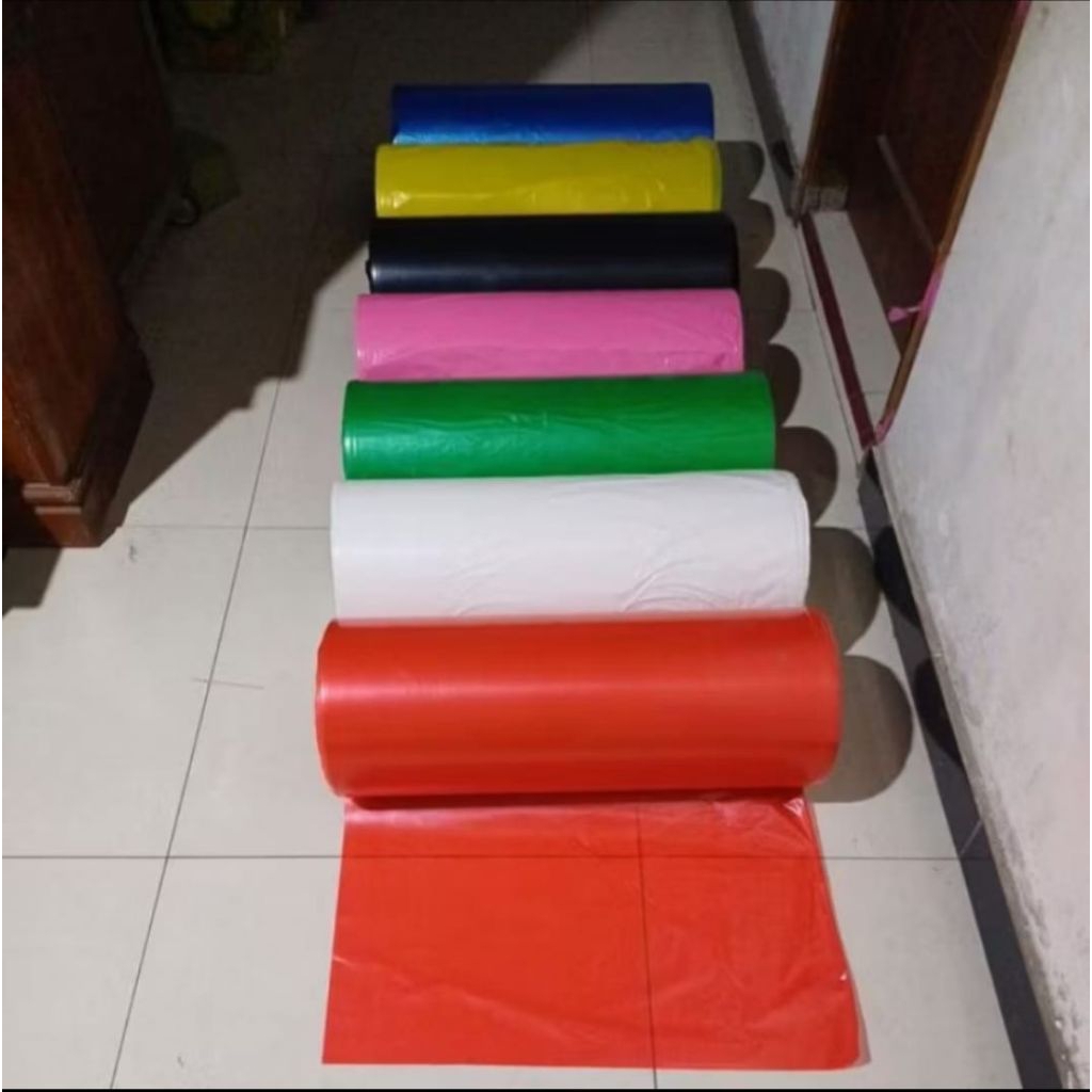 grosir 10m Plastik Layangan berbagai warna