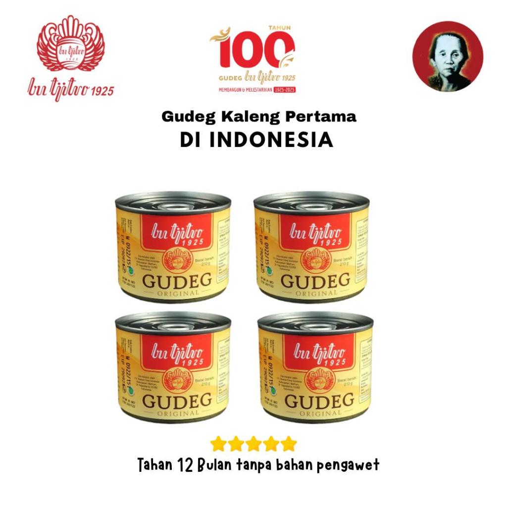 

Bu Tjitro 1925 Gudeg Kaleng Original / Gudeg Kaleng