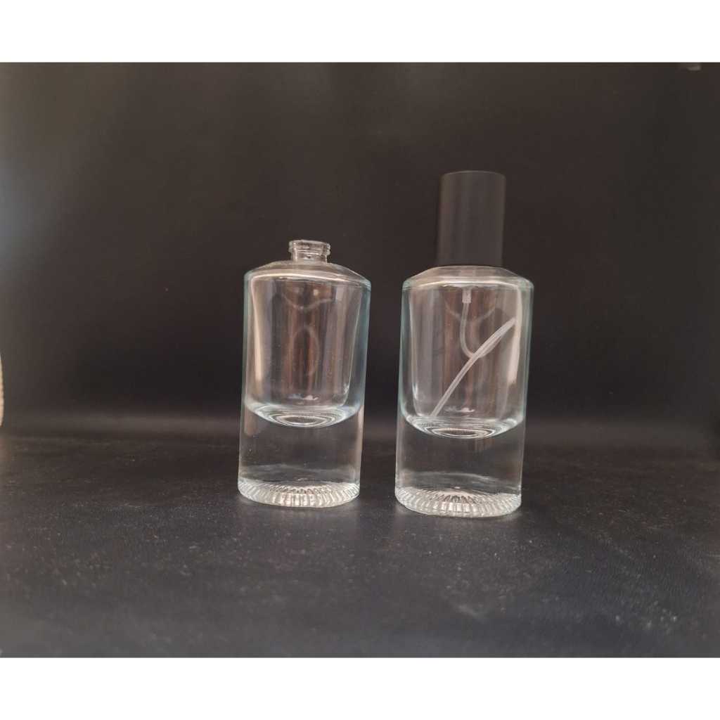 Botol Parfum DZ3519 50ml Easypump Hitam / Botol Parfum 50ml per dus @80pc