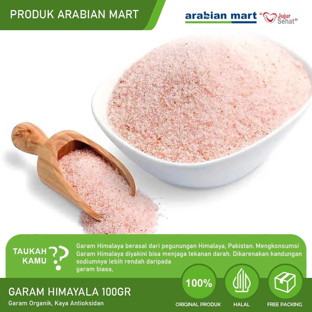 

GARAM HIMALAYA 100 GRAM MURNI MENYEHATKAN PINK LAVA ORGANIK HIMALAYA UNTUK DIET MPASI