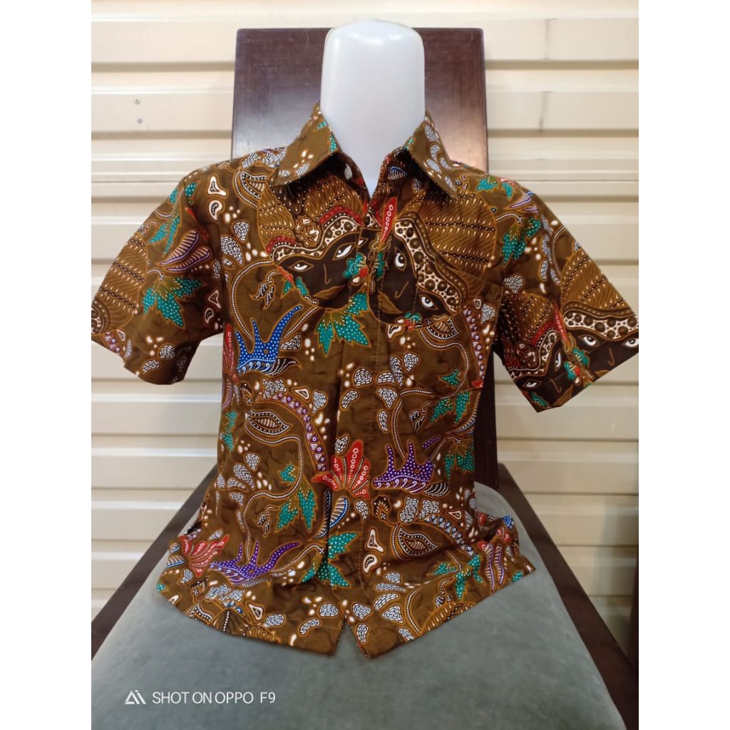 Toko Bakul Batik, Kemeja Batik Anak Lengan Pendek