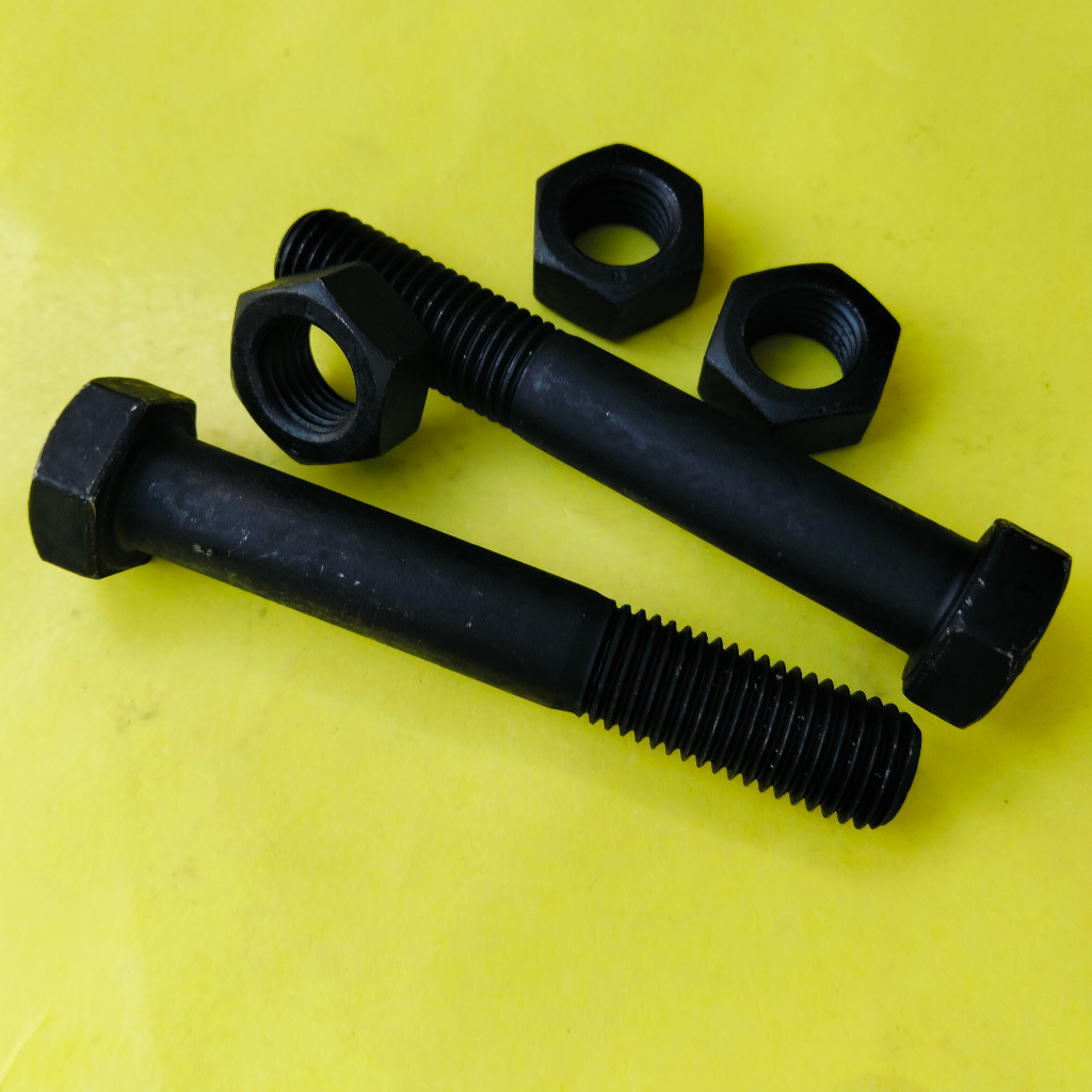 BAUT BAJA HTB 8.8 M20 X 100 HALF DRAT / BAUT 30 KUNCI 30 / BAUD HALF DRAT 30 / BAUT BAJA M20 X 100 H