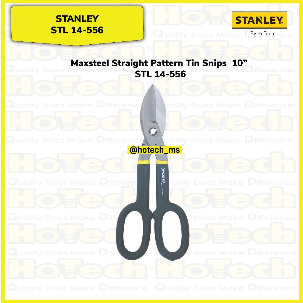 

Gunting Stanley 14-556-22 | Straight Pattern Snips 10