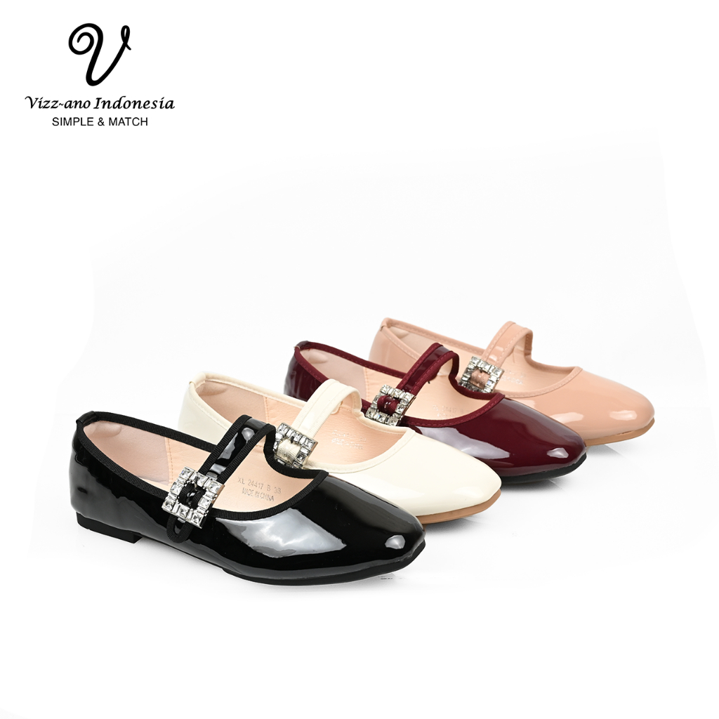 Vizzano Shoes Sepatu Flatshoes Wanita Design Livia