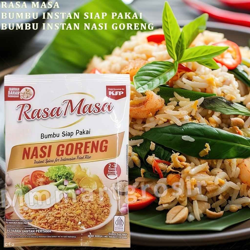 

Rasa Masa / Bumbu Instan Nasi Goreng / Bumbu Instan Siap Pakai / 20gr