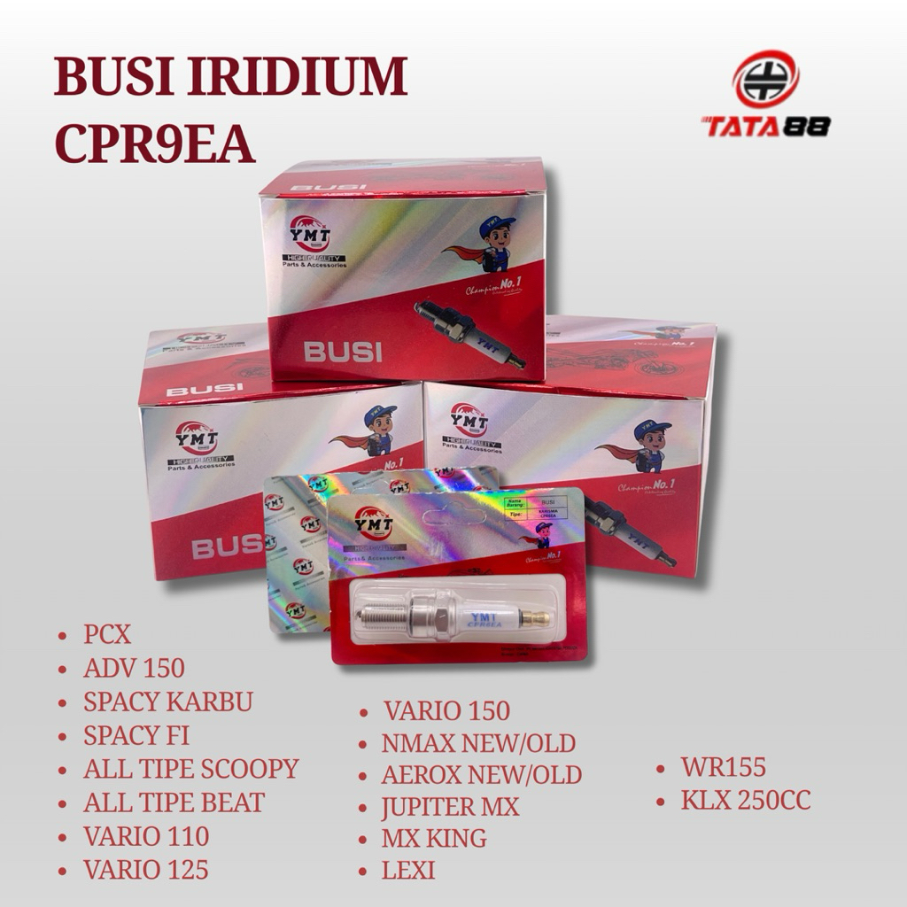 BUSI IRIDIUM CPR9EA YAMAMOTO - BUSI RACING CPR9EA-9 IRIDIUM BEAT VARIO SCOOPY SPACY NMAX AEROX  KHAR