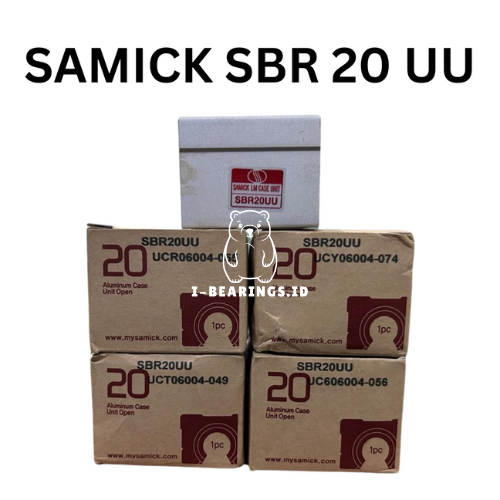 BEARING SAMICK SBR 20 UU LINEAR BEARING / BUSHING SBR20UU SBR 20UU