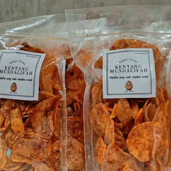 

KENTANG MUSDALIFAH 55gr Kentang Mustofa Pedas Manis Balado Dapur Sinda